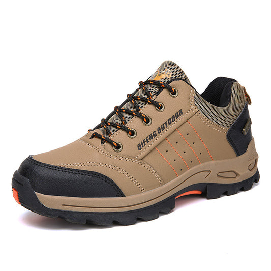 (π₯Hot-Selling : 70% OFF Sale!π₯)Menβs Leather Hiking & Outdoor Shoes β Orthopedic Comfort, Non-Slip, Lightweight, Breathable, Durable 3 Years