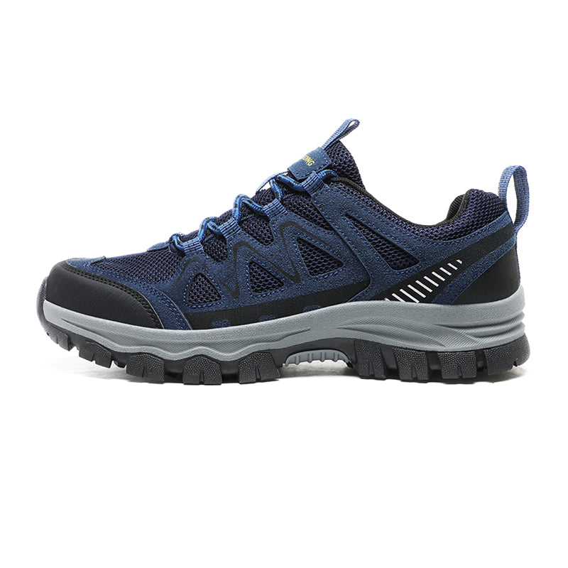 (๐#7 Best Seller) Menโs Athletic Work Shoes โ Arch Support, Wide Toe Box, Breathable, Lightweight, Non-Slip, Built for Hiking & Outdoor Use