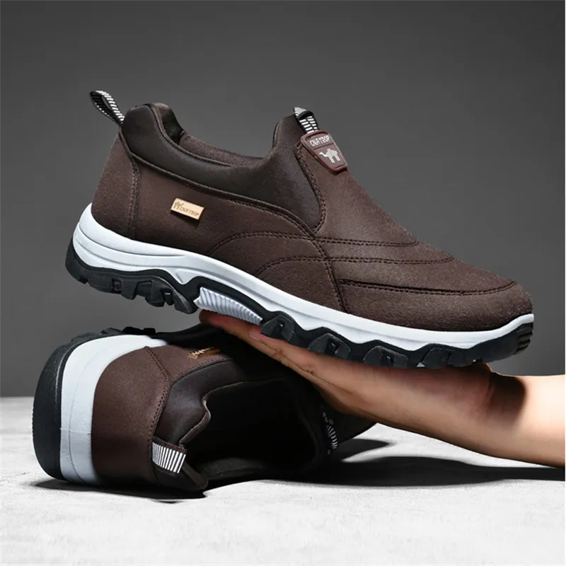 Men's Comfortable Breathable Orthopedic Walking Shoes with a Snug Relaxed Fit for Outdoor Comfort
