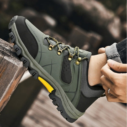 (💥NOW ON: 70% OFF Sale!🔥) Latest Men's Genuine Leather Non-Slip Waterproof Outdoor Hiking Shoes