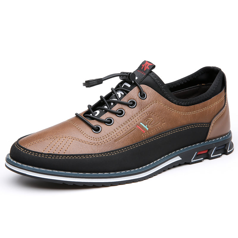 (💥NOW ON: 70% OFF Independence Day Sale!🔥)Men's Cowhide Oxford Business Casual Shoes Office Loafers Dress Comfort Driving Shoes