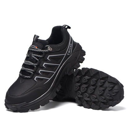 Men’s Steel Toe Work Shoes – Puncture-Resistant Midsole, Arch Support, Wide Fit, Lightweight, Comfortable & Non-Slip for Work & Outdoor Use