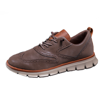 Men's Orthopedic Arch Support Casual Shoes - Handcrafted, Waterproof, Non-Slip, Comfortable Work Shoes, Durable For 5 Years