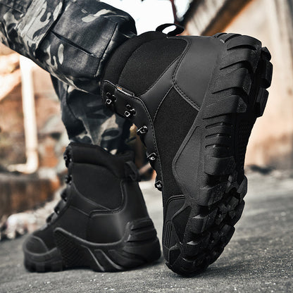 End Foot Pain at Work | Orthopedic Safety Boots with Ankle Support - Waterproof & Non-Slip