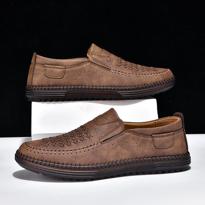 Men's Comfortable Casual Shoes, Built-In Arch Support, Lightweight, Waterproof, Slip Resistant, Breathable Upper, Durable For 5 Years.
