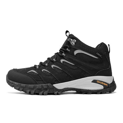 Men’s Outdoor Work Boots – Protective Build, Arch Support, Wide Fit, Breathable Lining, Lightweight & Slip-Resistant for Hiking & Work