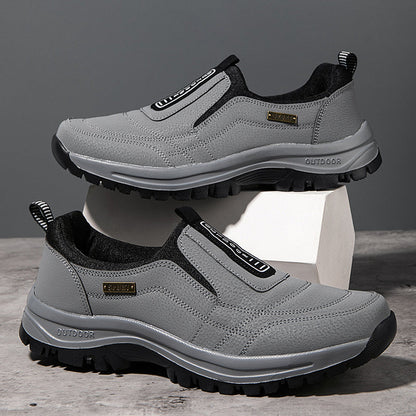 (🎁#1 Best Seller) Men's Comfortable Waterproof Orthopedic Walking Shoes Hiking Shoes