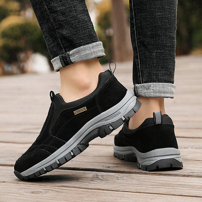 (🎁#1 Best Seller) Men's Comfortable Waterproof Orthopedic Walking Shoes Hiking Shoes