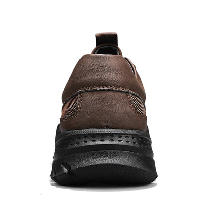 ✅ Built for Safety & Comfort – Men’s Steel Toe Safety Work Shoes, Puncture-Resistant, Arch Support, Wide Toe Box, Breathable, Lightweight & Slip-Resistant