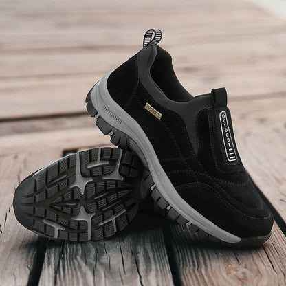 (🎁#1 Best Seller) Men's Comfortable Waterproof Orthopedic Walking Shoes Hiking Shoes