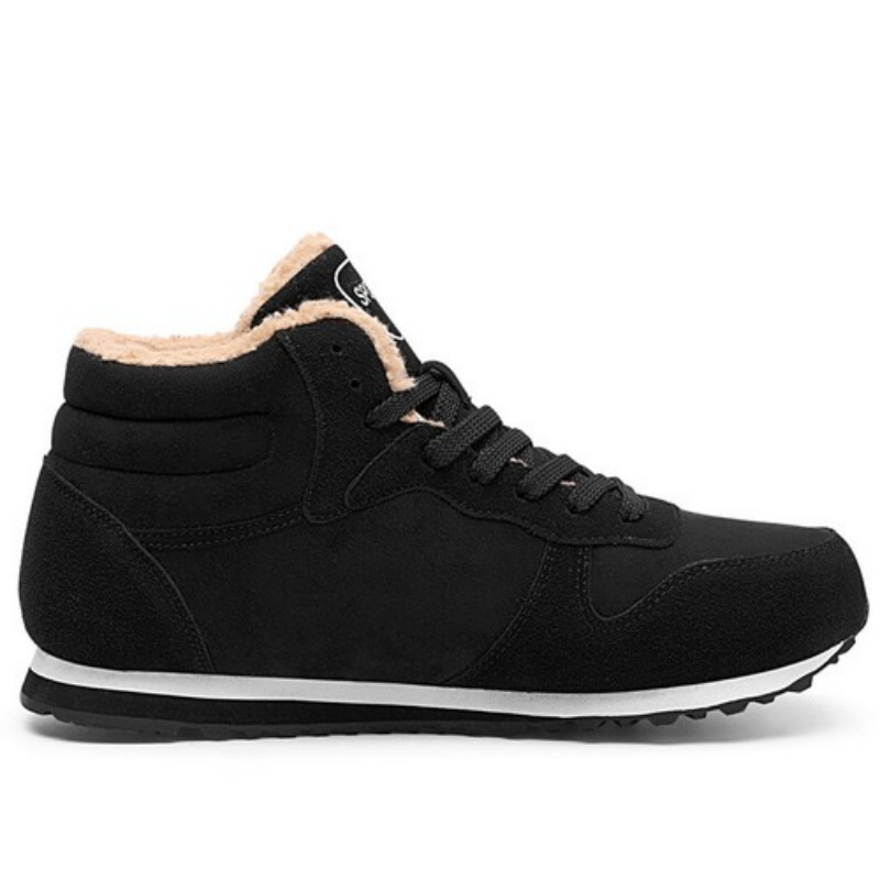 Men’s Warm Waterproof Orthotic Winter Boots, Arch Support, Non-Slip Sole, Lightweight Insulated Boots for All-Day Wear