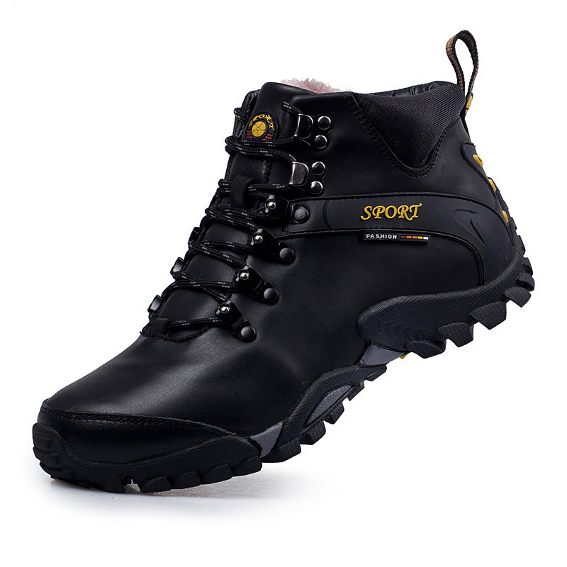 ⏰Limited Time Sale 70% OFF-Men’s Handmade Premium Leather Slip-On Driving Boots – Wide Toe, Arch Support, Waterproof, Pressure Relief, Non-Slip Sole for Casual, Travel&Outdoor