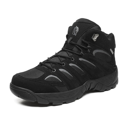 Men’s Orthotic Hiking Work Boots – Arch Support, Wide Toe Box, Protective Design, All-Day Stability