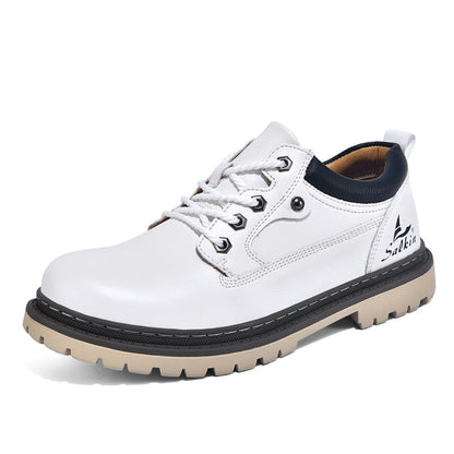 Men’s Durable Orthopedic  Leather Hiking Shoes – Waterproof, Slip-Resistant, Arch Support, Comfortable for All-Day Wear