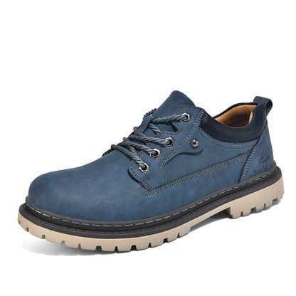 Men’s Durable Orthopedic  Leather Hiking Shoes – Waterproof, Slip-Resistant, Arch Support, Comfortable for All-Day Wear