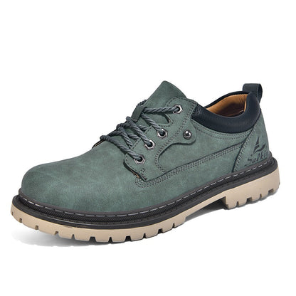 Men’s Durable Orthopedic  Leather Hiking Shoes – Waterproof, Slip-Resistant, Arch Support, Comfortable for All-Day Wear