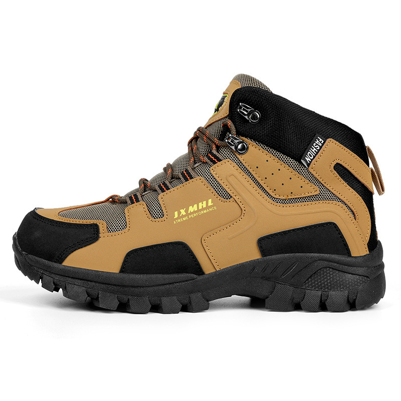 (⏰ Limited Time Sale 70% OFF 🔥) Men's Waterproof Hiking Boots - Breathable Quick-Dry Upper,Mountain Trekking & Outdoor Adventures | All-Terrain Grip & Abrasion-Proof