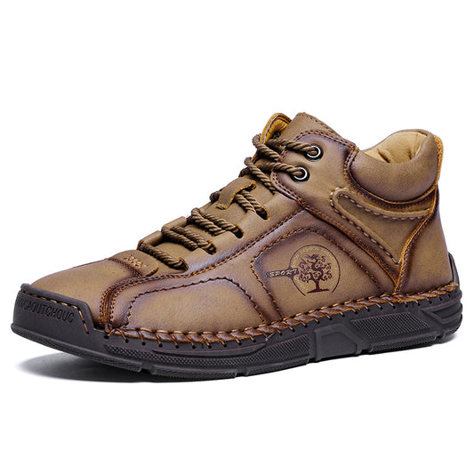 ⏳ 70% OFF Ends at Midnight! / Men's Orthopedic Safety Work Shoes - Protective Toe ; Ankle Protection ; Waterproof ; Lightweight ;Shock Absorption ; Non-Slip ; Durable for 3 years