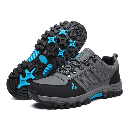 (💥Hot-Selling : 70% OFF Sale!🔥) Men’s Leather Hiking & Outdoor Shoes – Orthopedic Comfort, Non-Slip, Lightweight, Breathable, Durable 3 Years