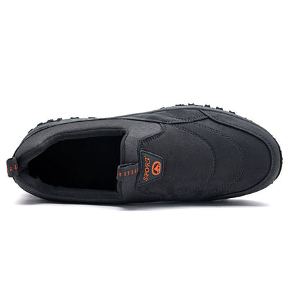 (⏰Last Day 70% OFF🔥) Veteran-Recommended Men's Slip-On Work Shoes – Cushioned Comfort, Arch Support, Non-Slip, Lightweight, All-Day Stability