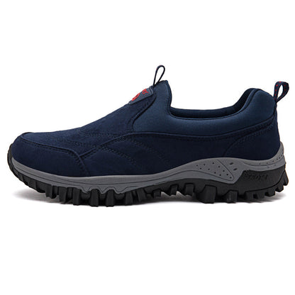 (⏰Last Day 70% OFF🔥) Veteran-Recommended Men's Slip-On Work Shoes – Cushioned Comfort, Arch Support, Non-Slip, Lightweight, All-Day Stability