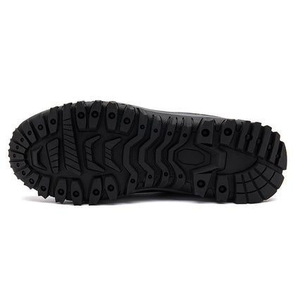 (⏰Last Day 70% OFF🔥) Veteran-Recommended Men's Slip-On Work Shoes – Cushioned Comfort, Arch Support, Non-Slip, Lightweight, All-Day Stability