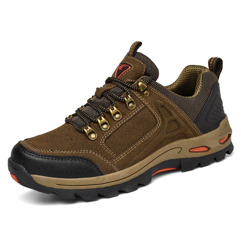 (🎁#3 Best Seller) Men’s Non-Slip Hiking & Work Shoes, Wide Fit, Arch Support, Cushioned