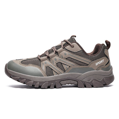 Men’s Trail Hiking Shoes – Lightweight Breathable Quick-Dry, Multi-Terrain Grip, Arch-Support Cushioning, Protective Toe