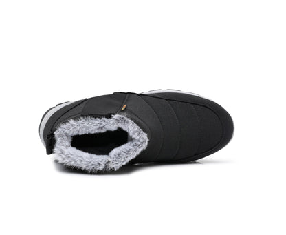 Unisex Fall/Winter Thermal-Lined Snow Boots – Waterproof, Non-Slip All-Terrain Hiking & Casual Shoes with Arch Support