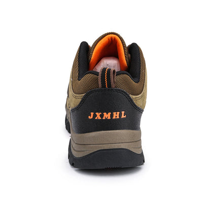(🎁#4 Best Seller) Men’s Comfort & Protection Shoes — Wide Fit, Shock-Absorbing Cushioning, Non-Slip Grip, Pain-Relief Support