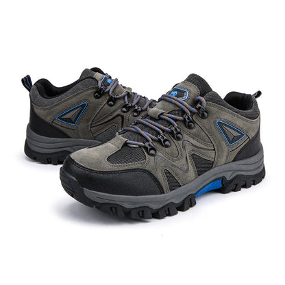 (🎁#4 Best Seller) Men’s Comfort & Protection Shoes — Wide Fit, Shock-Absorbing Cushioning, Non-Slip Grip, Pain-Relief Support