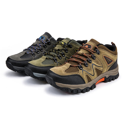(🎁#4 Best Seller) Men’s Comfort & Protection Shoes — Wide Fit, Shock-Absorbing Cushioning, Non-Slip Grip, Pain-Relief Support