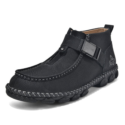 Men’s Orthopedic Safety Work & Walking Shoes – Pain Relief, Arch & Joint Support, Non-Slip, Waterproof, Shock Absorbing, Spark-Proof & Durable Comfort