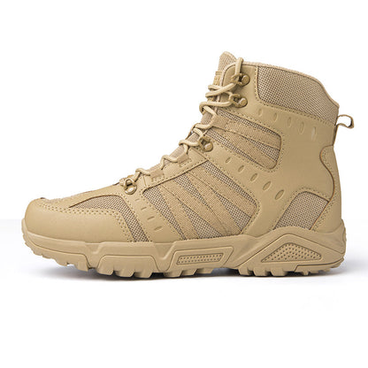 Men’s Tactical Work & Hiking Boots – High Ankle Support, Slip-Resistant, All-Day Pain Relief Comfort