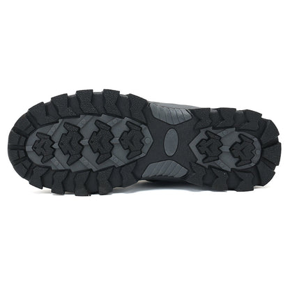 Men's Orthopedic Arch Support Wide Toe Ankle Support Hiking Shoes Waterproof Non-slip Anti-puncture Work Shoes