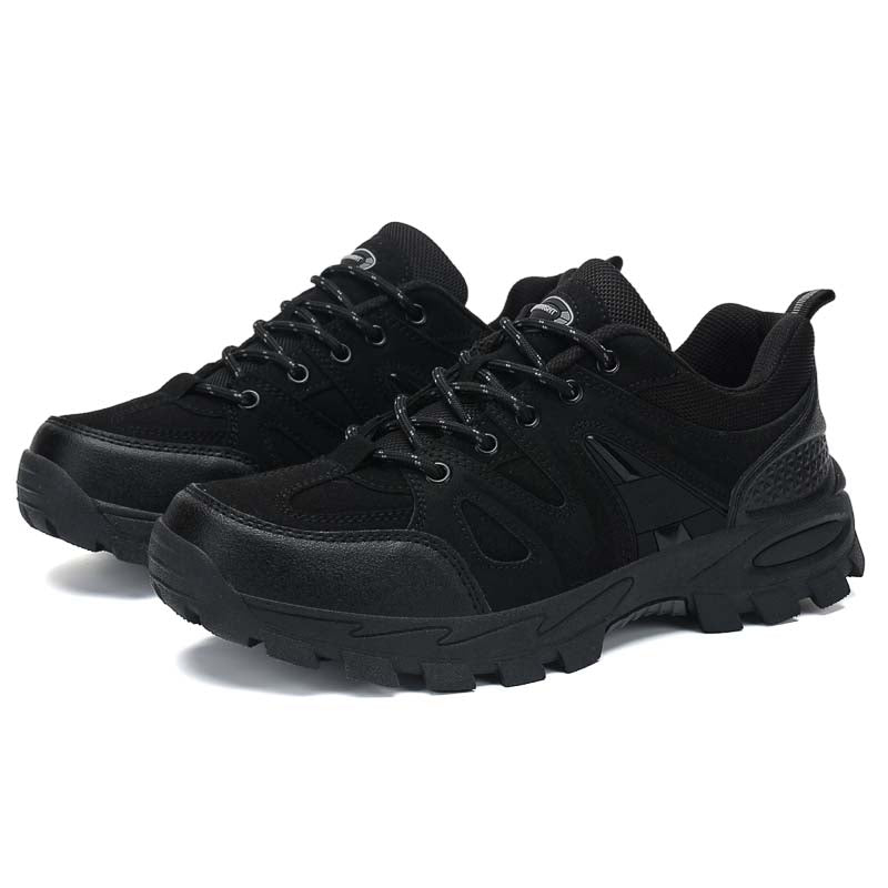 Men's Orthopedic Arch Support Wide Toe Ankle Support Hiking Shoes Waterproof Non-slip Anti-puncture Work Shoes