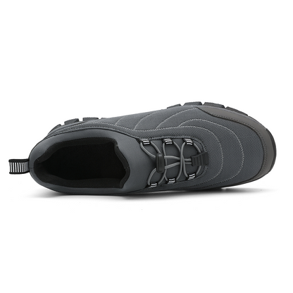 Men‘s’ Slip-On Running Walking Shoes - Zero Laces Comfort, Non-Slip Traction & Cushioned Support