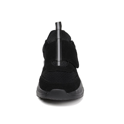 Men‘s’ Slip-On Running Walking Shoes - Zero Laces Comfort, Non-Slip Traction & Cushioned Support