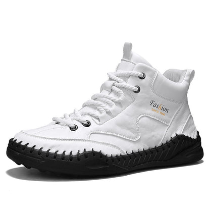 Men’s Non-Slip Hiking & Work Shoes, Wide Fit, Arch Support, Cushioned, Waterproof