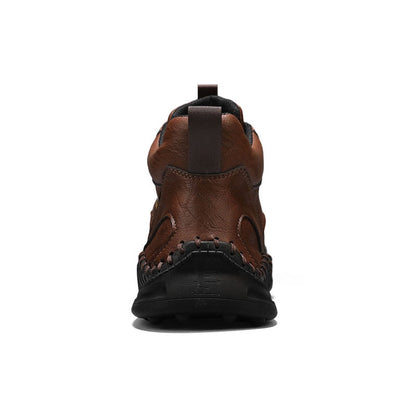 Men’s Non-Slip Hiking & Work Shoes, Wide Fit, Arch Support, Cushioned, Waterproof