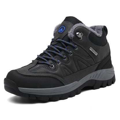 Men’s Non-Slip Hiking & Work Shoes, Wide Fit, Arch Support, Cushioned, Waterproof