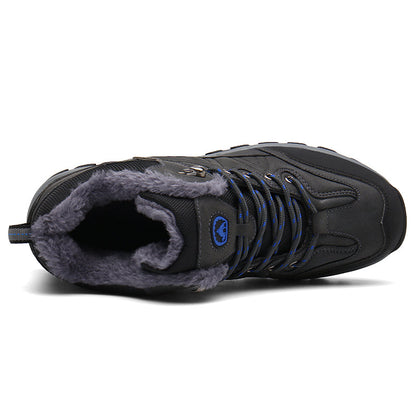 Men’s Non-Slip Hiking & Work Shoes, Wide Fit, Arch Support, Cushioned, Waterproof