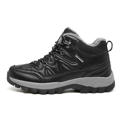 Men’s Non-Slip Hiking & Work Shoes, Wide Fit, Arch Support, Cushioned, Waterproof