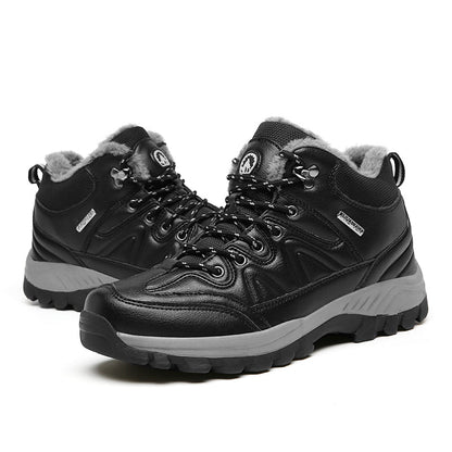 Men’s Non-Slip Hiking & Work Shoes, Wide Fit, Arch Support, Cushioned, Waterproof