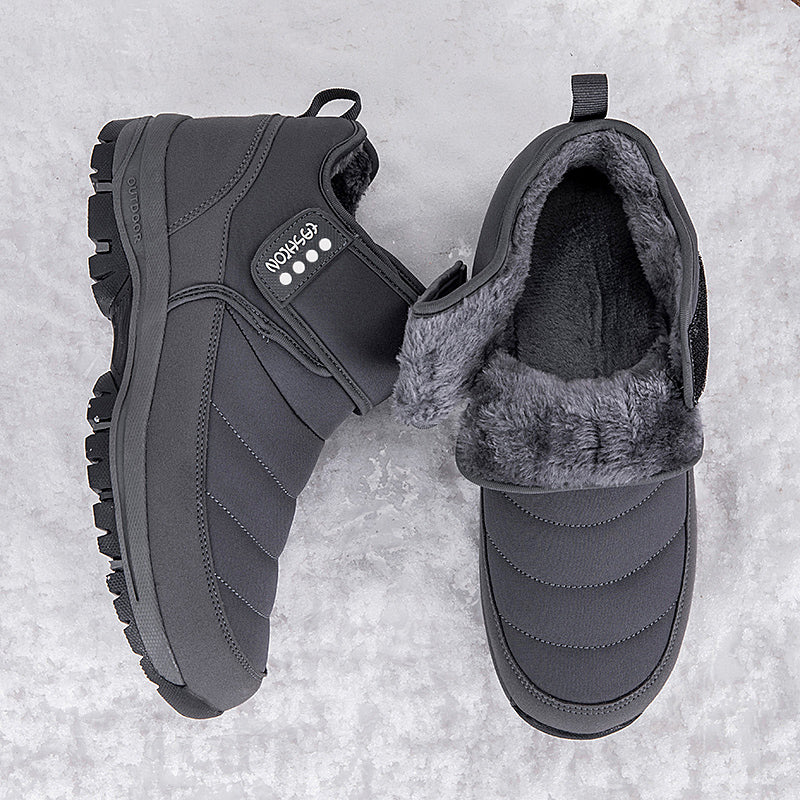 Men Combat Boots Waterproof Non-Slip Hiking Boots Anti-Puncture Anti-Sprain Work Boots