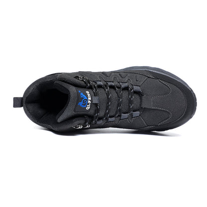 Men's Waterproof Hiking Boots - Breathable Quick-Dry Upper,Mountain Trekking & Outdoor Adventures | All-Terrain Grip & Abrasion-Proof