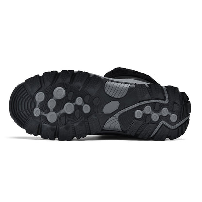 Men's Orthopedic Hiking Boots - Safe and Comfortable Work Boots - Waterproof, Slip-resistant, Impact-resistant, and Puncture-resistant - Wide Toe, Arch Support, and Ankle Support - Money-back Guarantee if ineffective.