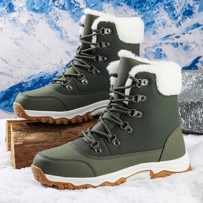 Men's Waterproof Hiking Boots - Breathable Quick-Dry Upper,Mountain Trekking & Outdoor Adventures | All-Terrain Grip & Abrasion-Proof