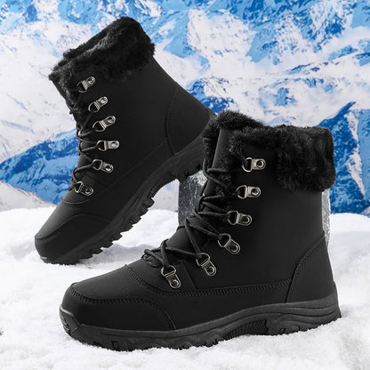 Men's Waterproof Hiking Boots - Breathable Quick-Dry Upper,Mountain Trekking & Outdoor Adventures | All-Terrain Grip & Abrasion-Proof