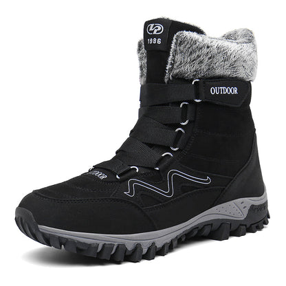 Men’s Non-Slip Hiking & Work Shoes, Wide Fit, Arch Support, Cushioned, Waterproof